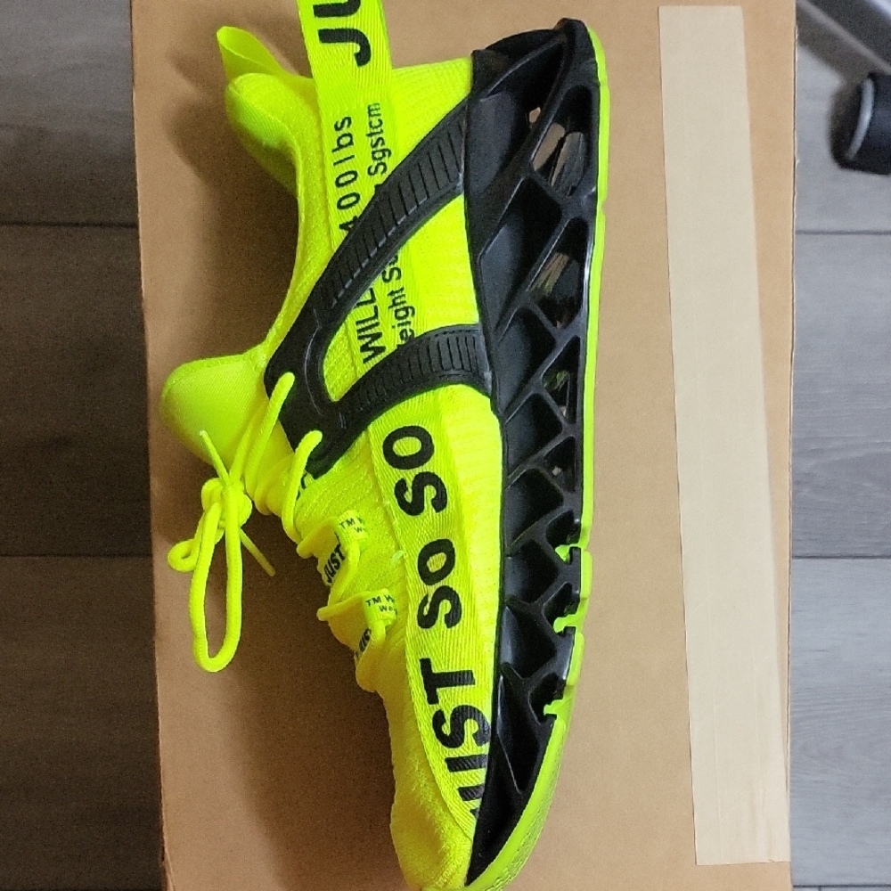 Vibrant Neon Yellow Women's Sneakers